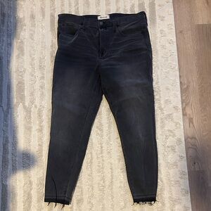 Madewell Women's Straight Leg Jeans - Black